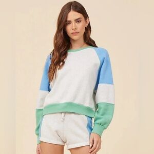 Vintage Havana Colorblock Hoodie